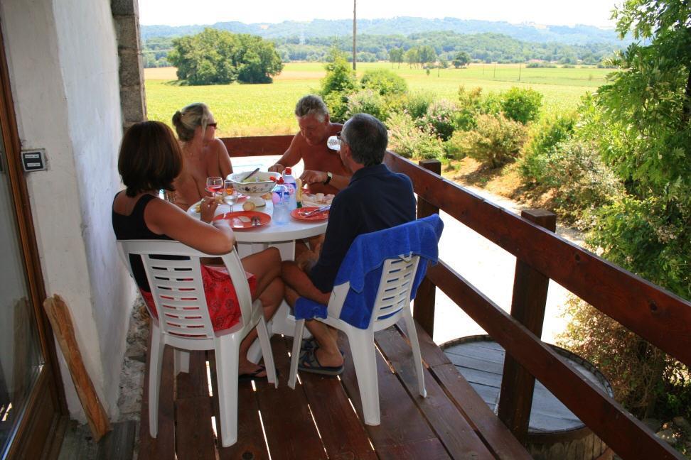 Naturist Hotel Peyraille Libaros Dış mekan fotoğraf